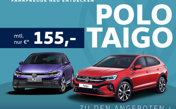  VW Polo Taigo 1,99% Sonderfinanzierung