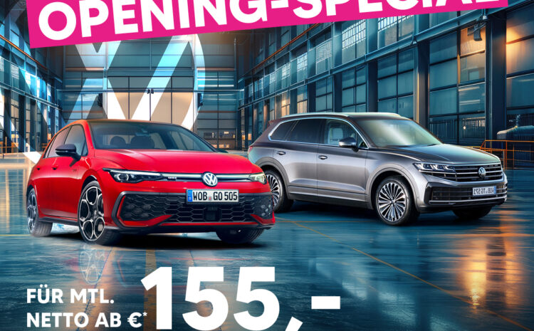  Für Gewerbe: Opening Special